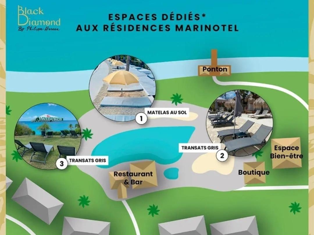 Apartamento Perle Marine Diamant Le Diamant Exterior foto